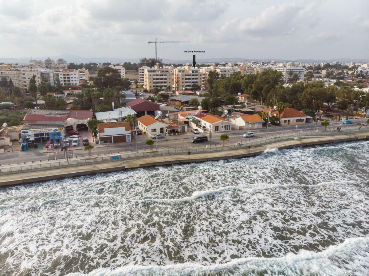 The Coral Penthouse Daire Larnaca Dış mekan fotoğraf